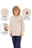 Kit Sortido 4 Camisas Manga Longa