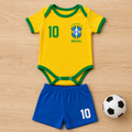 Body Bebê Copa do Mundo 2026 • Kit 2 Peças