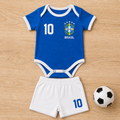 Body Bebê Copa do Mundo 2026 • Kit 2 Peças