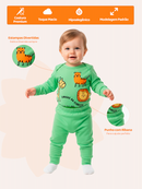 Conjunto Body e Calça Longo Urso e Ratinho
