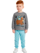 Conjunto Meia Estação Infantil Masculino Aventura Bosque