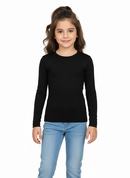 Blusa Térmica Infantil Menina Preto