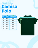 Camisa Gola Polo Verde Militar Masculina 