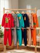 Conjunto Moletom Infantil Menino Urso Winter