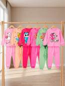 Conjunto Moletom Infantil Menina Ursinhos Amigos