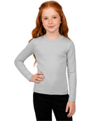 Blusa Térmica Infantil Menina Cinza