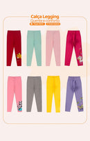 Kit Sortido Com 4 Calças Legging