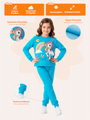 Conjunto Moletom Infantil Menina Diversão Garantida