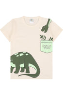 Conjunto Infantil Masculino Dinossauro