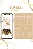 Conjunto Curto Verão Infantil Menina Love You Pets – Pêssego e Lilás