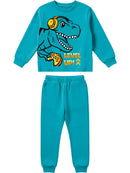 Conjunto Moletom Infantil Menino Dino Gamer