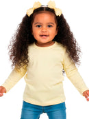 Blusa Térmica Bebê Menina Amarelo BB