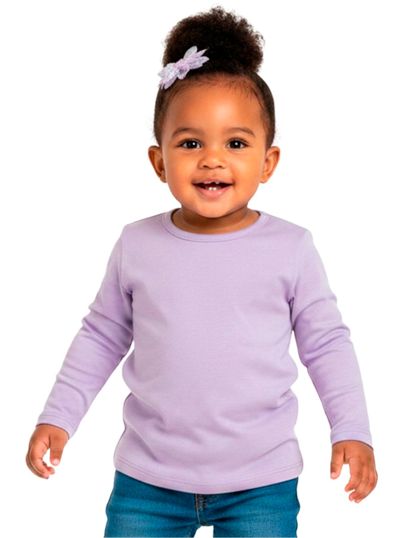 Blusa Térmica Bebe Lavanda