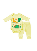 Conjunto Body e Calça Longo Suedini Dinos