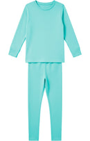 Conjunto Térmico Longo Verde Água-Menino