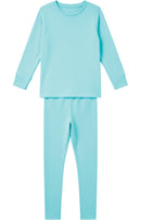 Conjunto Térmico Longo Verde Água-Menino