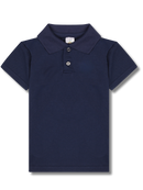 Camisa Gola Polo Infantil Menino Marinho (Liso)