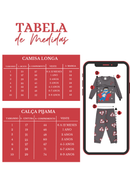 Pijama Longo Bebe Masculino Dorminhoco