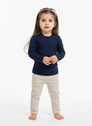 Blusa Térmica Infantil Menina Marinho
